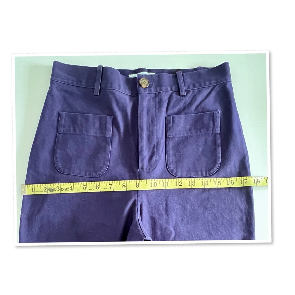 & Other Stories High Waisted Twill Trousers - Picture 5 of 10